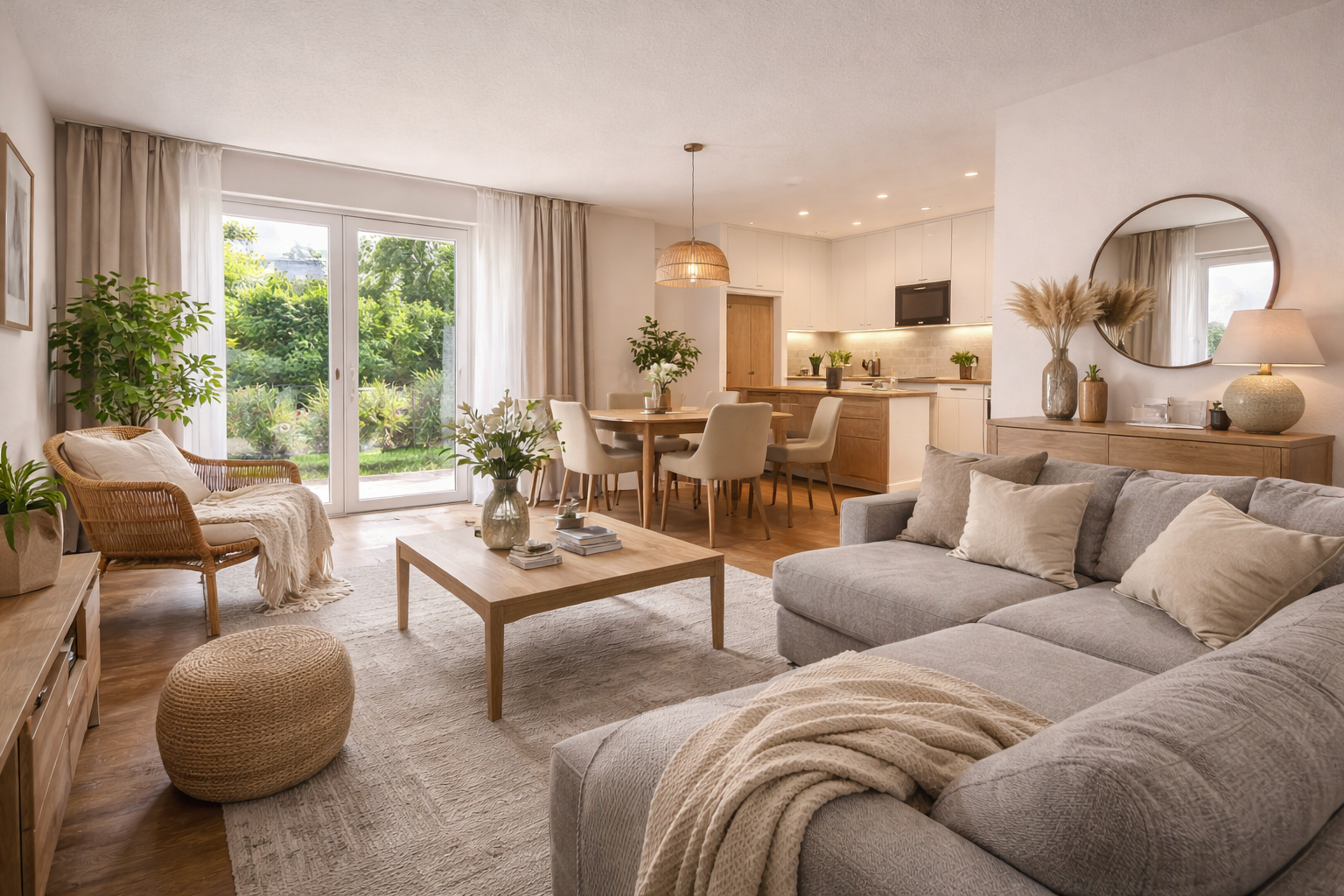 Home Staging Einfamilienhaus – Nachher